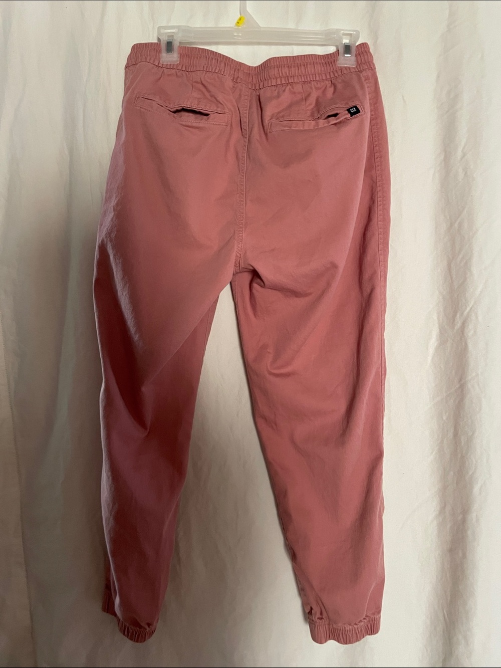 Women’s Drawstring Jogger Pants in Dusty Rose - Picture 3 of 6